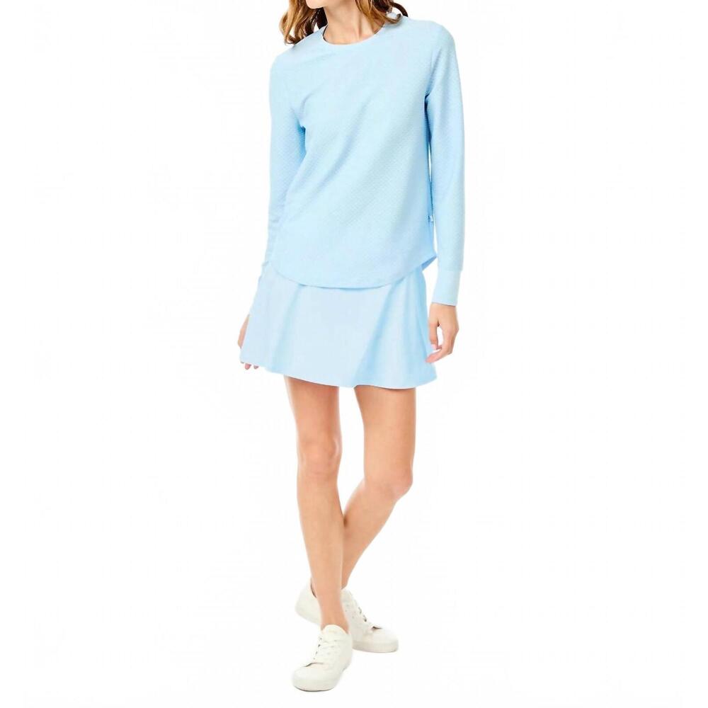 NEW ADDISON BAY smooth sport flounce skort in baby blue
